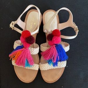Kate Spade POM Sandals
